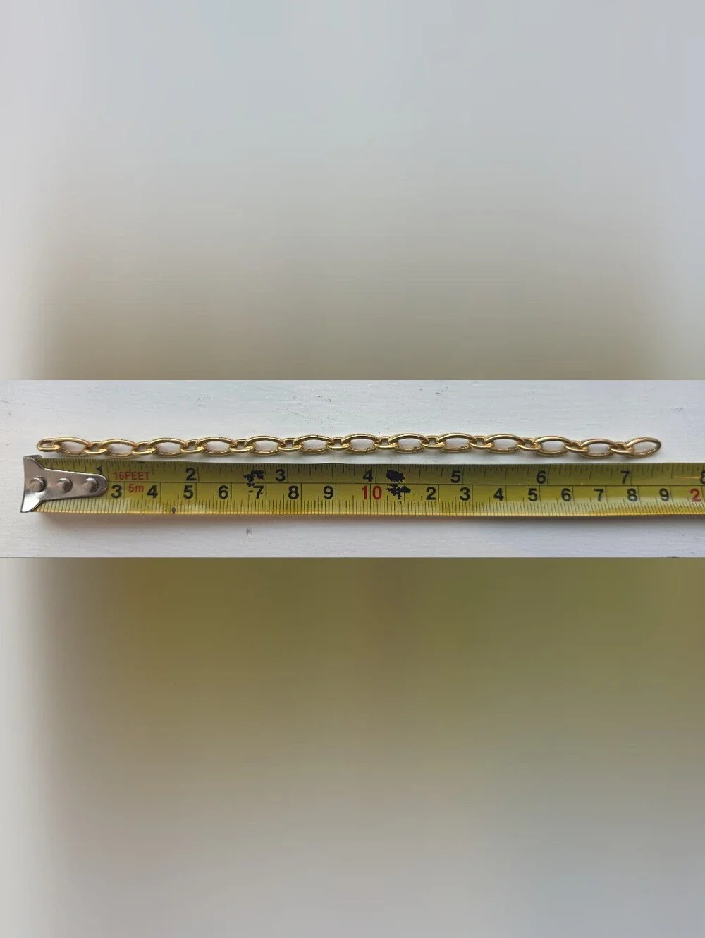 Tiffany & Co. 18k Yellow Gold Oval Clasping Charm Bracelet